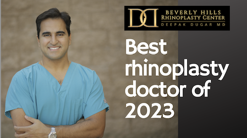 best rhinoplasty doctor 2023
